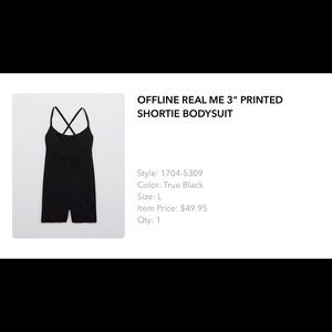 Offline by Aerie bodysuit